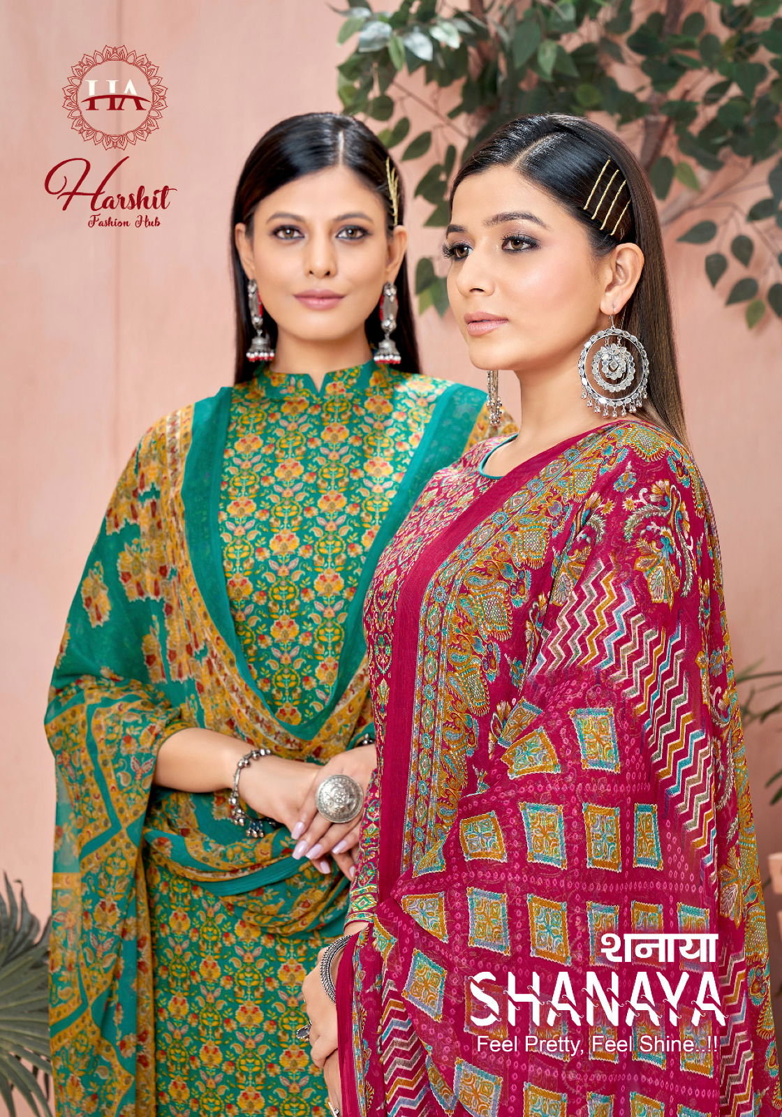 Shanaya By Harshit Printed Cotton Dress Material Catalog